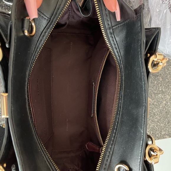 COACH Dreamer Carryall Tote Handbag With Rivets - Picture 6 of 6